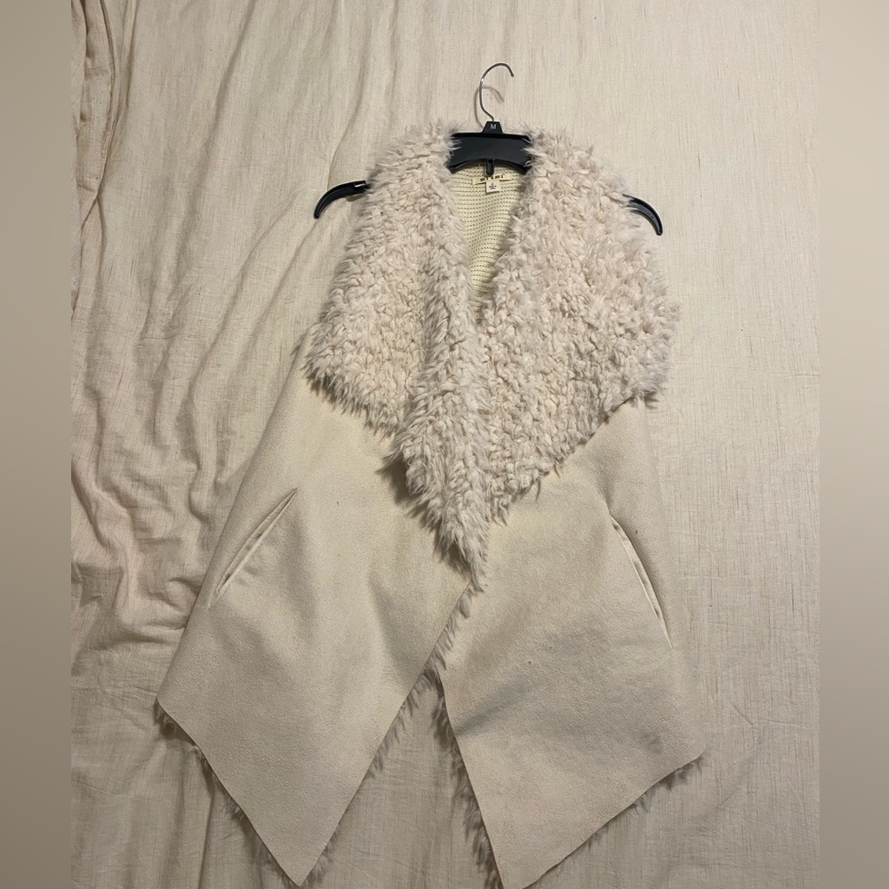 Sherpa Teddy Cream Vest